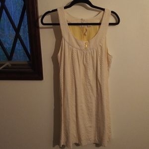 2 for 20$ Eyelet White and Yellow Dress size 13